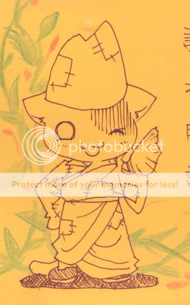 日期: 2011-03-16 20:01:44
作者: 楓香貓
標題: 濟公喵(香)
分類: 手繪系
註解: 話說這是香那天帶楓去法會玩時~送給楓的圖~~好可愛呀~雖然楓也有畫(聽說在同時間不同地點畫的...香:這就是姐妹!?)不過還是不要貼出來好了....
BY楓