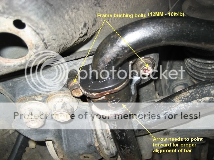 DIY Budget Swaybar install 9600 Civic HondaTech Honda Forum