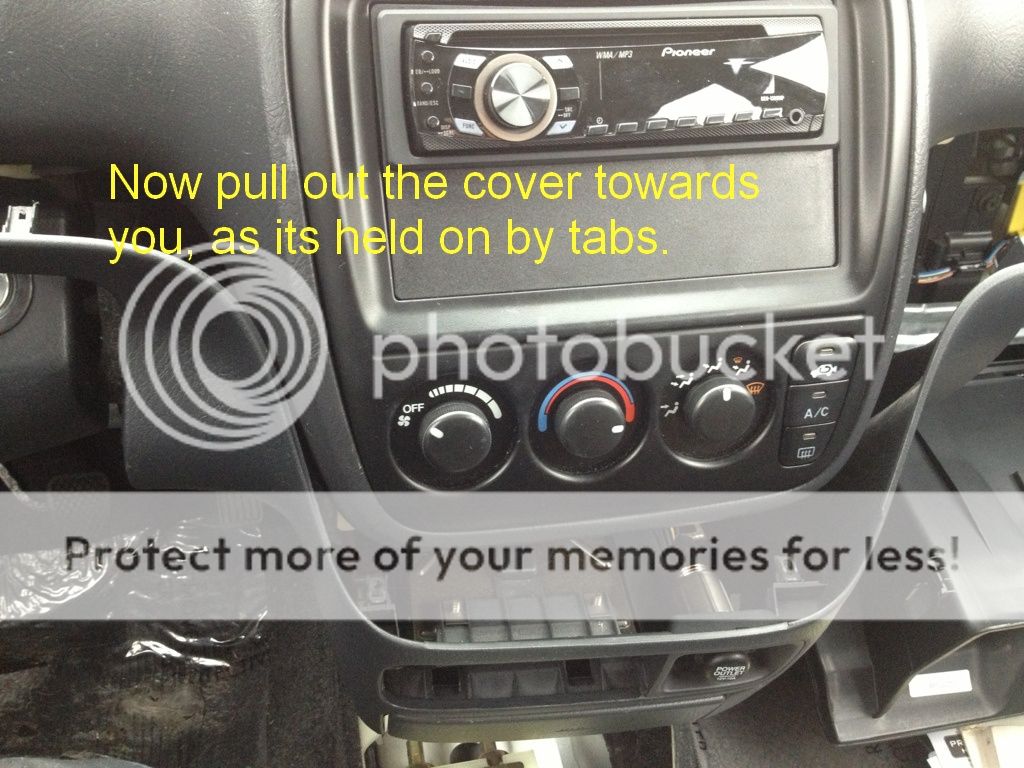 DIY: 97-01 CRV 5 speed manual radio removal - Honda-Tech - Honda Forum