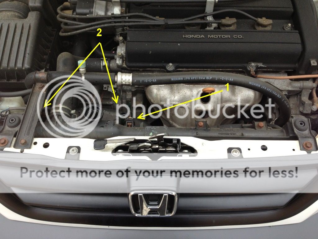 How To Replace radiator in 5 speed 9701 CRV HondaTech Honda