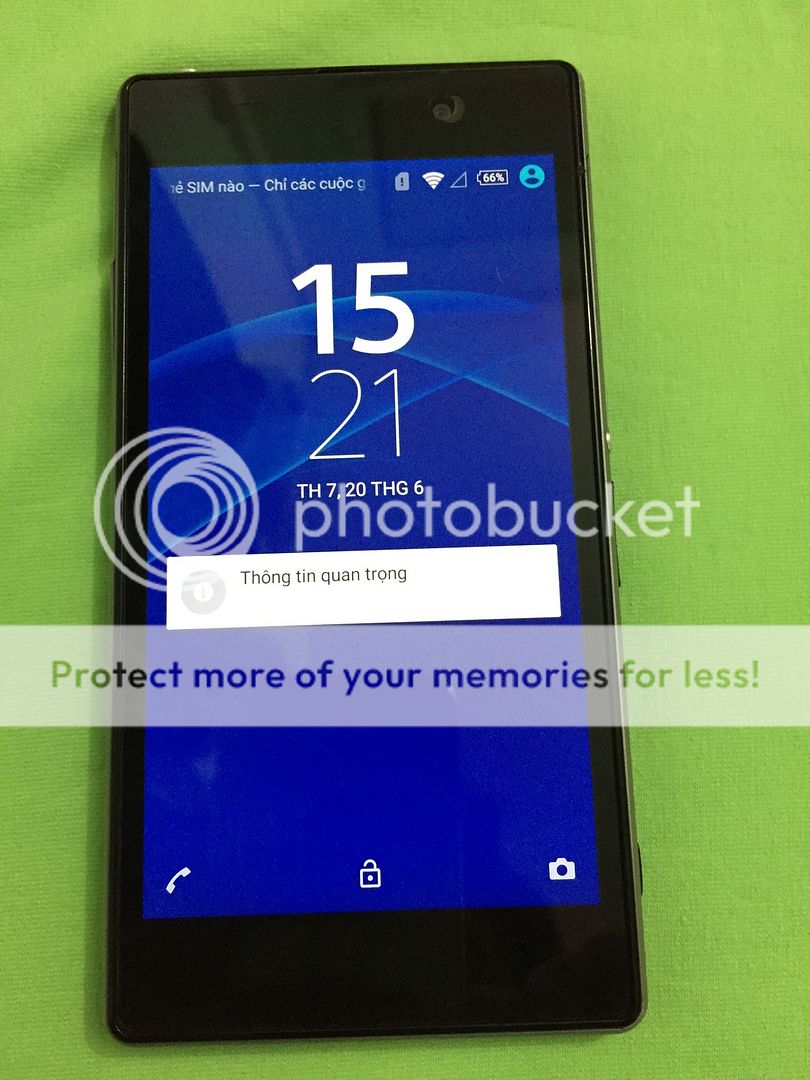 Tienphatmobile bán sony z1 c6903 đen đẹp bao ngâm nước!