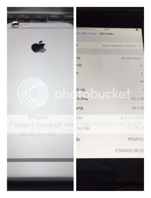 iphone 6 và 6+ zin mới cho mọi người